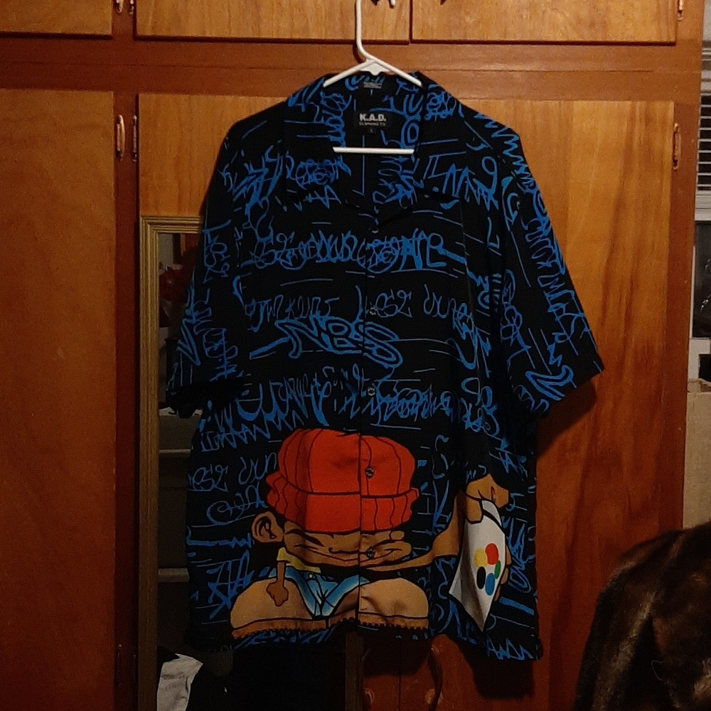K.A.D. Clothing Co. Graffiti Artist button down